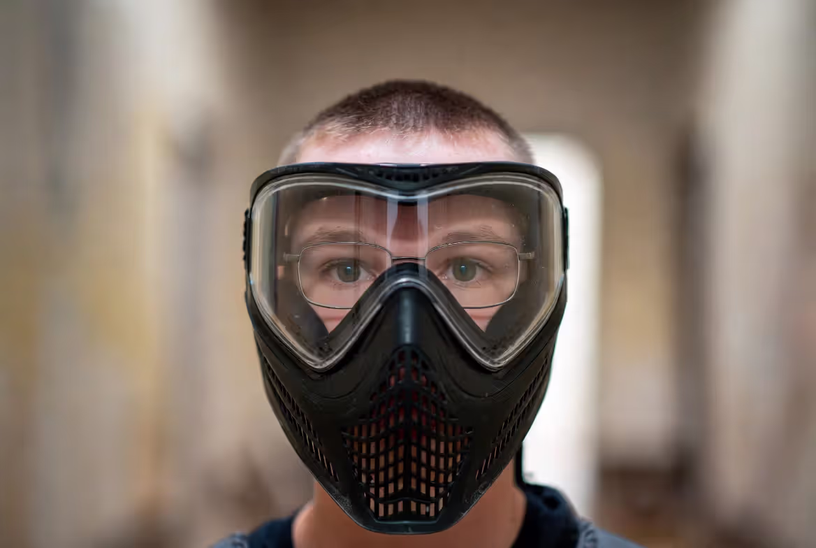 OTG masks fit comfortably over glasses
