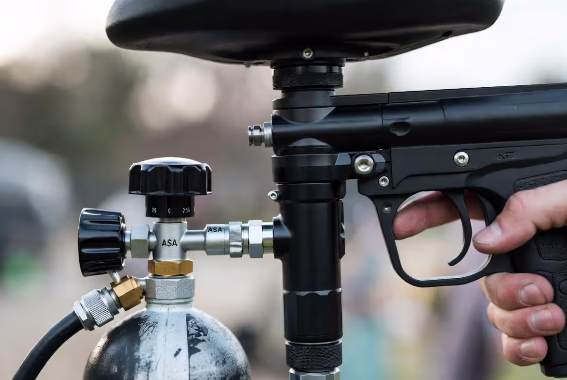 How a paintball tank powers your marker