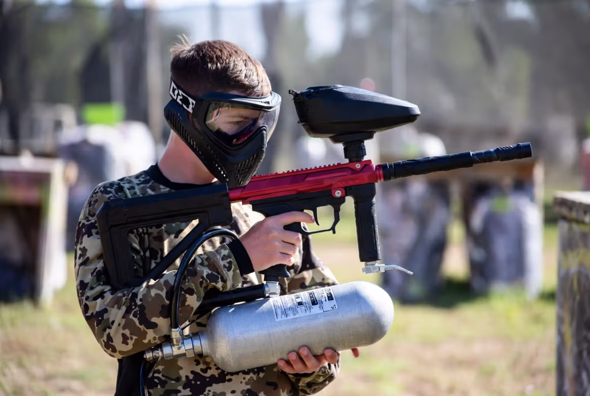 Choosing the right paintball tank