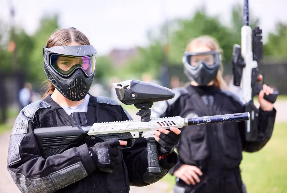 protective gear comparison for paintball and gel blaster players