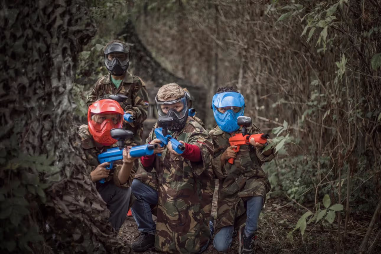 Themed paintball missions