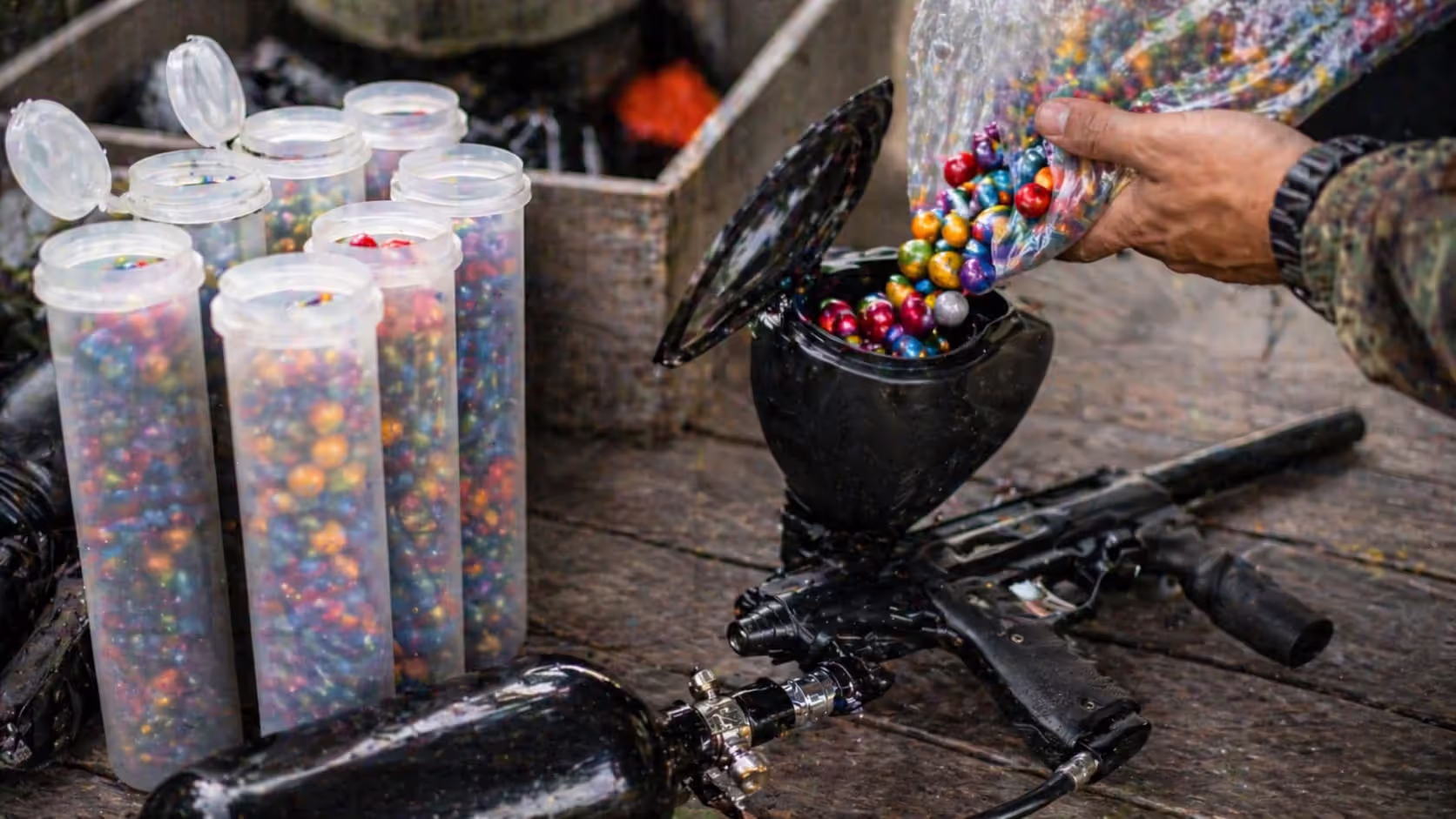 Paintballs drive most of the cost