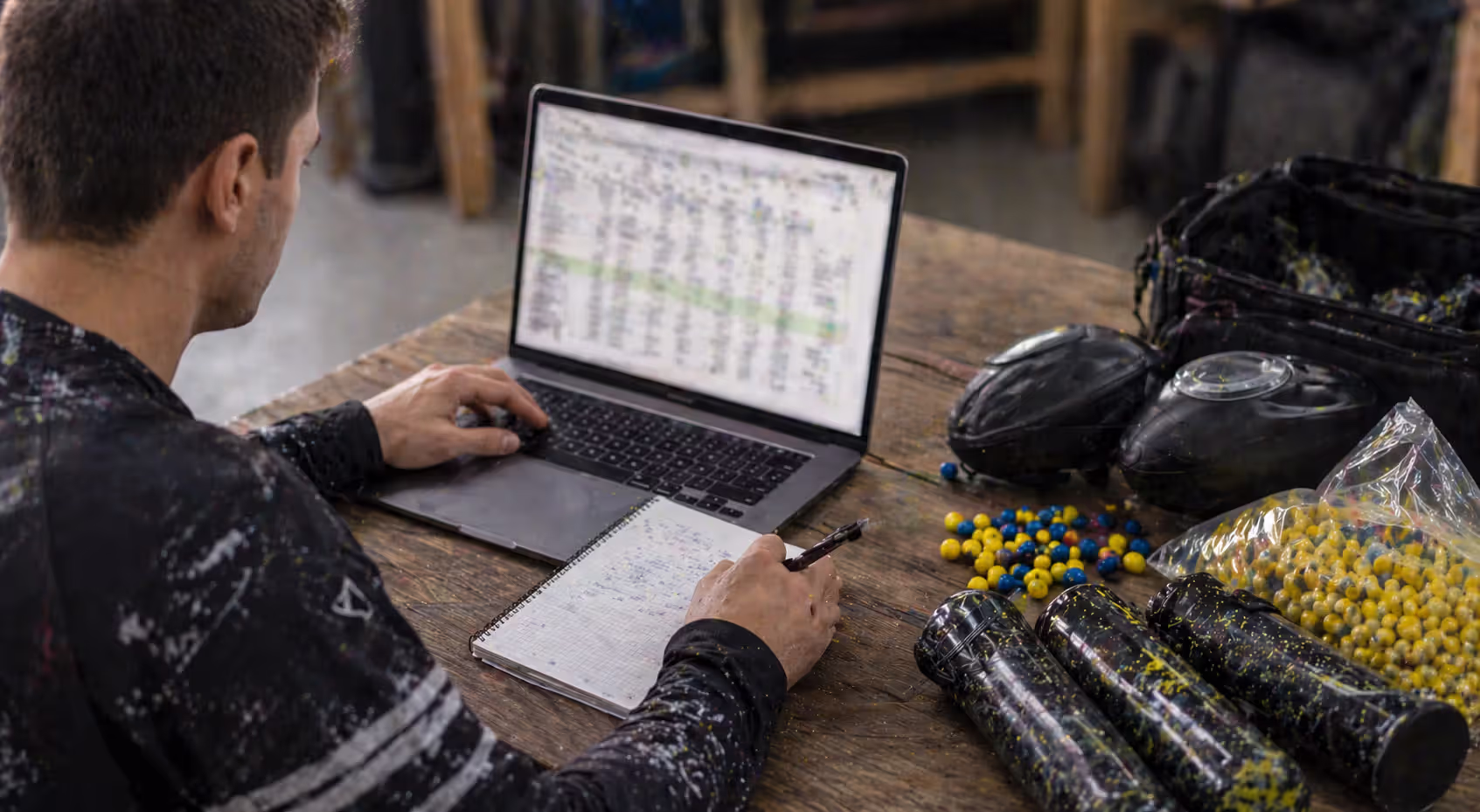 calculating paintball usage and planning ammo needs for game