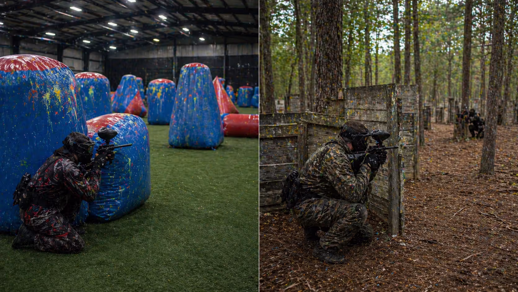 Indoor vs outdoor experience
